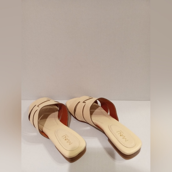 Manu Atelier Slippers Sandals Vanilla 15 Woven Size 39/ US 9 NWOB $355 MSRP - Picture 3 of 12